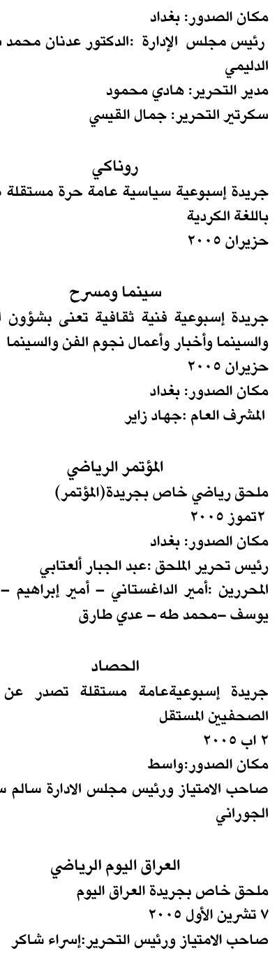 العراق اليوم الرياضي