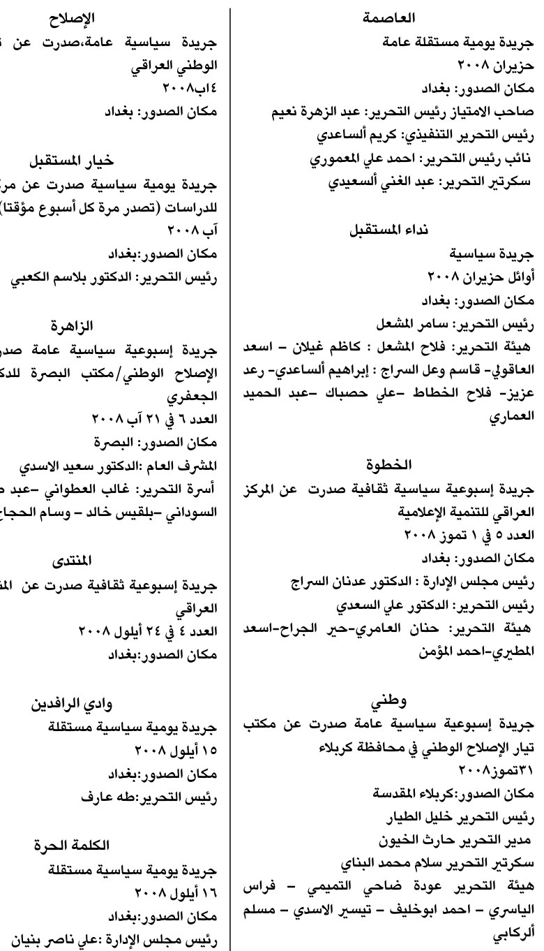 الكلمة الحرة — Part One
