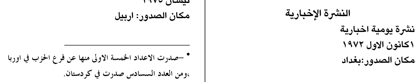 النشرة الإخبارية